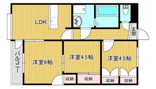 グランドメゾン【1階】の間取り