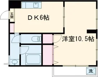 コートスプルース【3階】の間取り