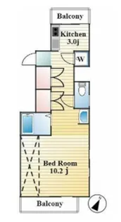 MAISON LIVEIL【3階】の間取り