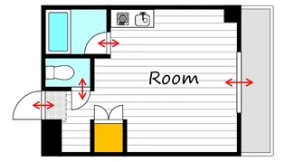 ドリームたぐち【3階】の間取り