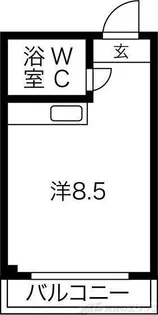 ビスタ緑地II【3階】の間取り