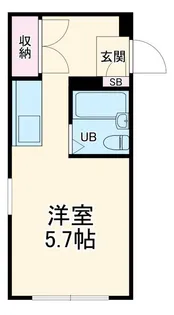 エステート S・Y【1階】の間取り