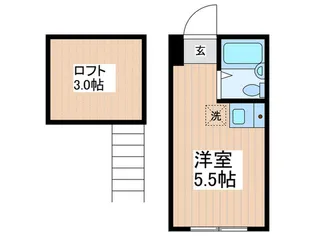 エム・コーポ【1階】の間取り