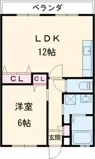 サンホワイトB219【2階】の間取り