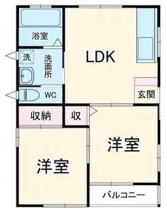 ラークハウス【2階】の間取り