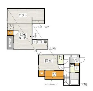 CB今羽グレイス【1階】の間取り