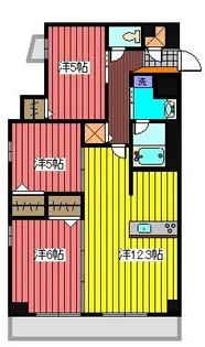 コンフォリア川口本町【1階】の間取り