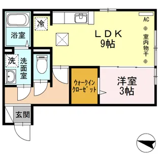 グラーティア【2階】の間取り