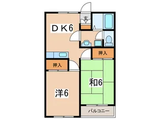 プリムローズヒル溝の口【3階】の間取り