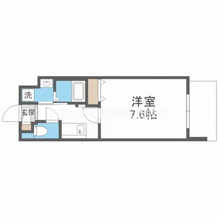 大阪府大阪市生野区新今里4【マンション】の間取り