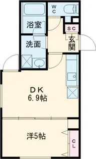 エスタジオ荻窪【2階】の間取り