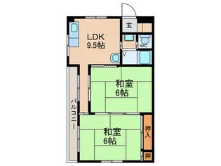 アスカビル【4階】の間取り