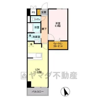 グランヒルズ【2階】の間取り