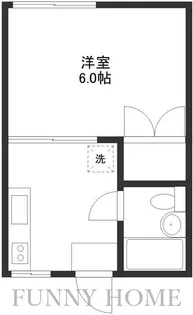 ファミーユ村上【2階】の間取り