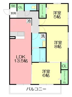 神奈川県茅ヶ崎市菱沼3【アパート】の間取り