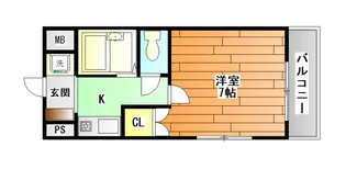 ルミエールS【4階】の間取り