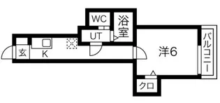 FRレジデンス飯田橋【2階】の間取り