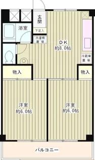 東高円寺ハイム【2階】の間取り
