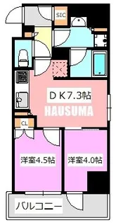 Brillia ist 駒込【11階】の間取り