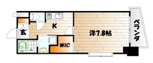 アクシオ片野【5階】の間取り