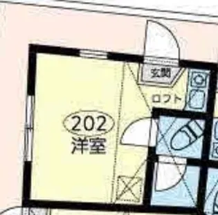 ユナイト白楽マッケンロー【2階】の間取り