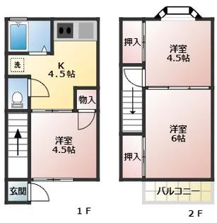 神奈川県藤沢市石川4【一戸建】の間取り
