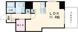 アリカ曳舟2【5階】の間取り