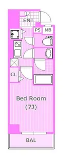 シェソワ【3階】の間取り