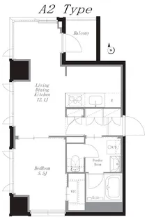 COLLET麻布【4階】の間取り