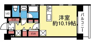 スタイリオ妙蓮寺【4階】の間取り