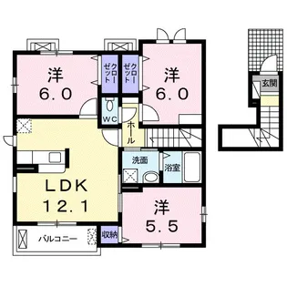アオバ【2階】の間取り