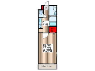 クラリス【2階】の間取り