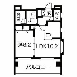 東京都大田区西糀谷2【マンション】の間取り