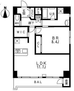 神奈川県藤沢市湘南台1【マンション】の間取り