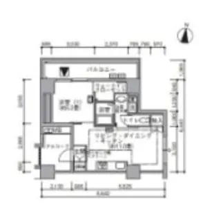 東雲キャナルコートCODAN19号棟【4階】の間取り