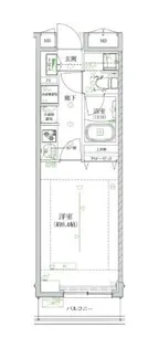 ARTESSIMO LAVI【2階】の間取り