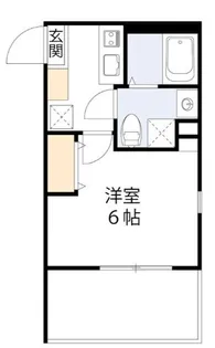 isD下高井戸【4階】の間取り