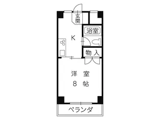 ピアシティ【2階】の間取り