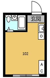 メゾン府中【1階】の間取り