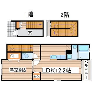 モデッサ・V【3階】の間取り