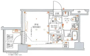 スパシエ東神奈川【5階】の間取り