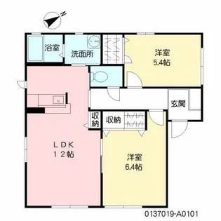 シャーメゾンGEN【1階】の間取り