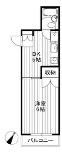 東京都世田谷区豪徳寺1【マンション】の間取り