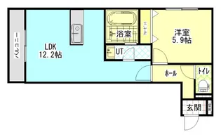 ステラガーデン【5階】の間取り