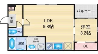 仮称)ハーモニーテラス西又兵ヱ町四丁目【1階】の間取り