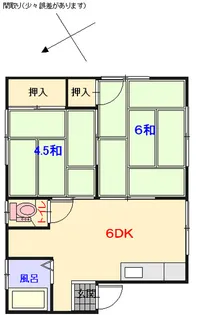 畠アパート【1階】の間取り