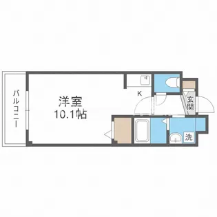 サル ドゥ セジュール【2階】の間取り
