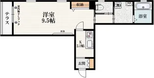 リヴァージュ西荻【1階】の間取り