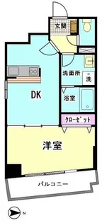 sunny heights KAMATA【11階】の間取り