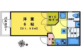グランシーサー阿佐ヶ谷【2階】の間取り